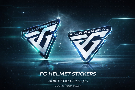 FG WARRIOR HELMET STICKERS