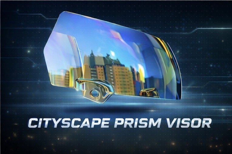 FG Clear Blue Smoke (cityscape prism)